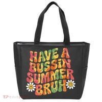 Have A Summer Bruh Funny Teacher Last Day Of School Tote Bag thumb 0