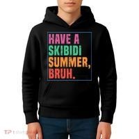 Have A Summer Bruh Teacher Last Day Of School Kids Hoodie thumb 4