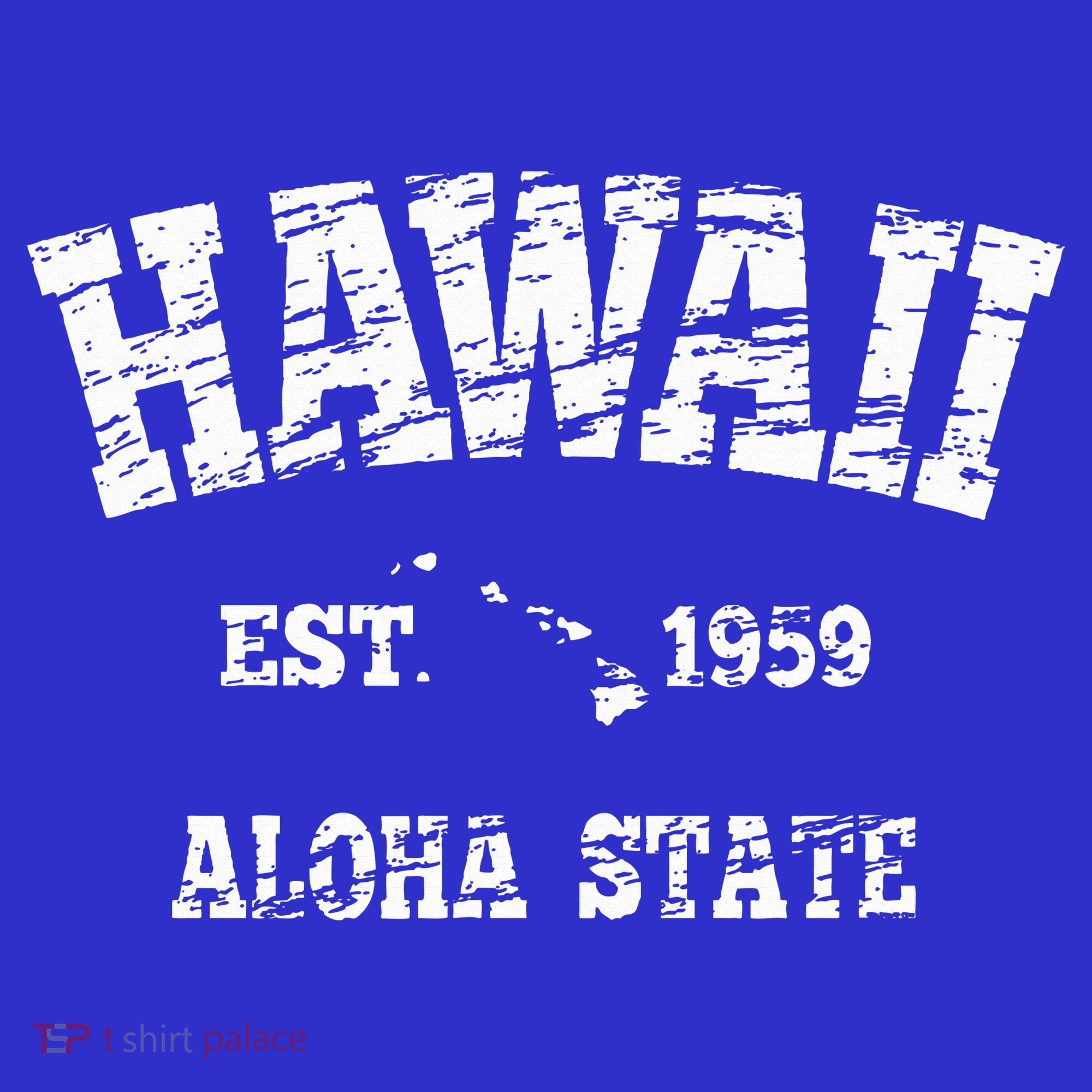 Hawaiian Aloha State Vintage Hawaiian Islands  T-Shirt