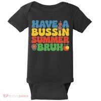 Have A Summer Bruh Funny Teacher Last Day Of School Baby Bodysuit thumb 0