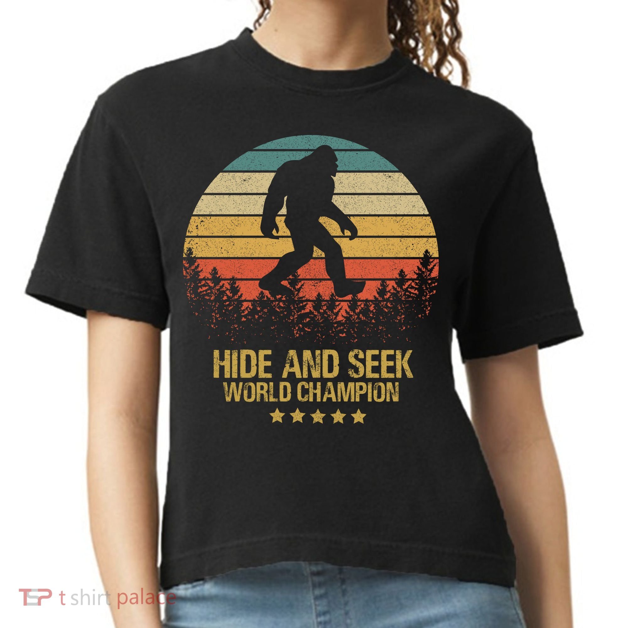 Hide And Seek World Champion Sasquatch Comfort Colors Boxy T-Shirt