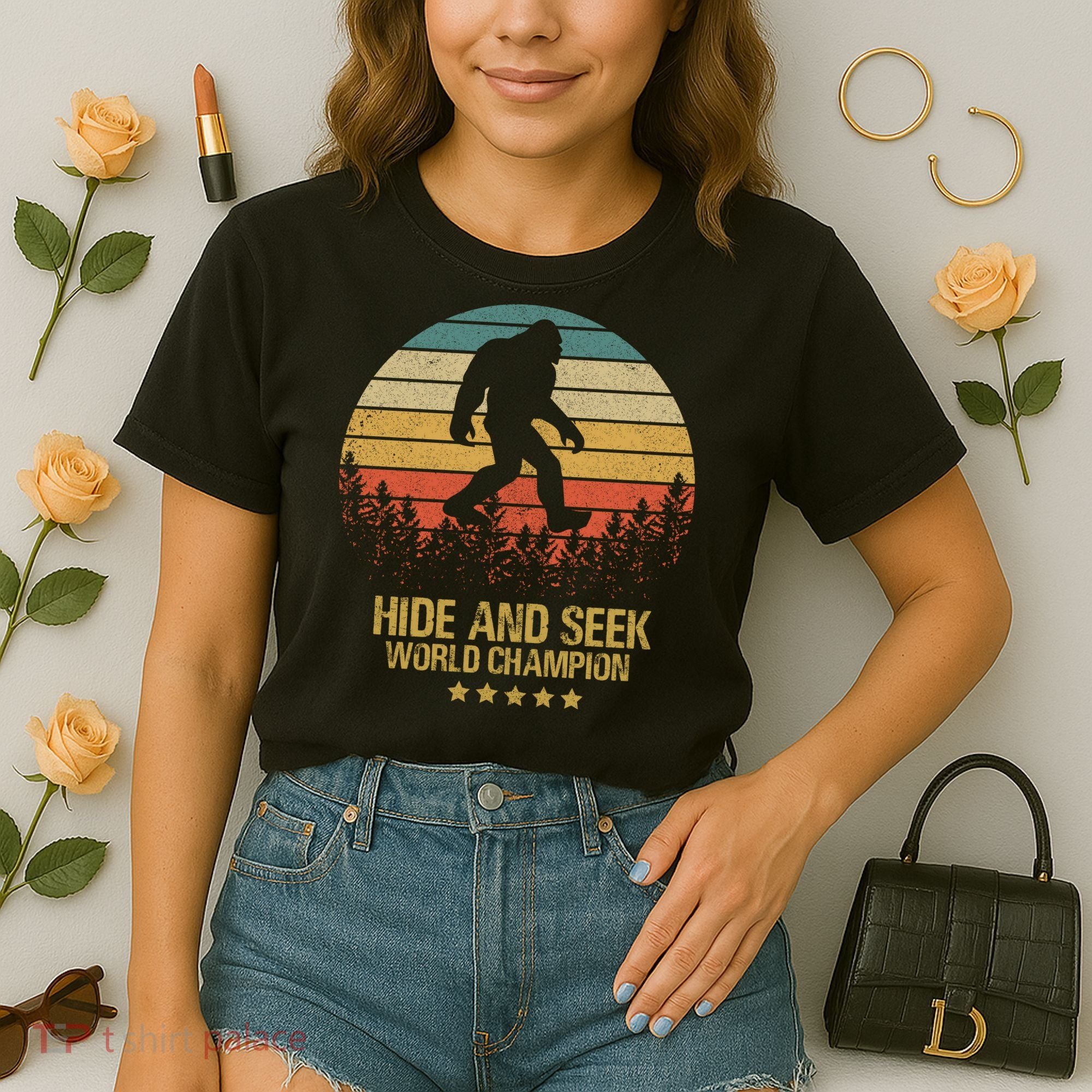 Hide And Seek World Champion Sasquatch Comfort Colors Boxy T-Shirt