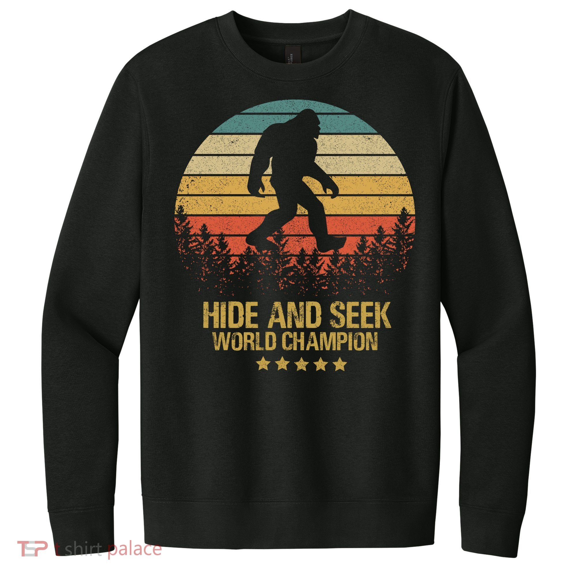Hide And Seek World Champion Sasquatch V.I.T. Fleece Crew Sweatshirt