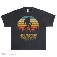 Hide And Seek World Champion Sasquatch Urban Oversized Heavyweight T-Shirt thumb 0
