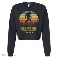 Hide And Seek World Champion Sasquatch Cropped Pullover Crew thumb 0