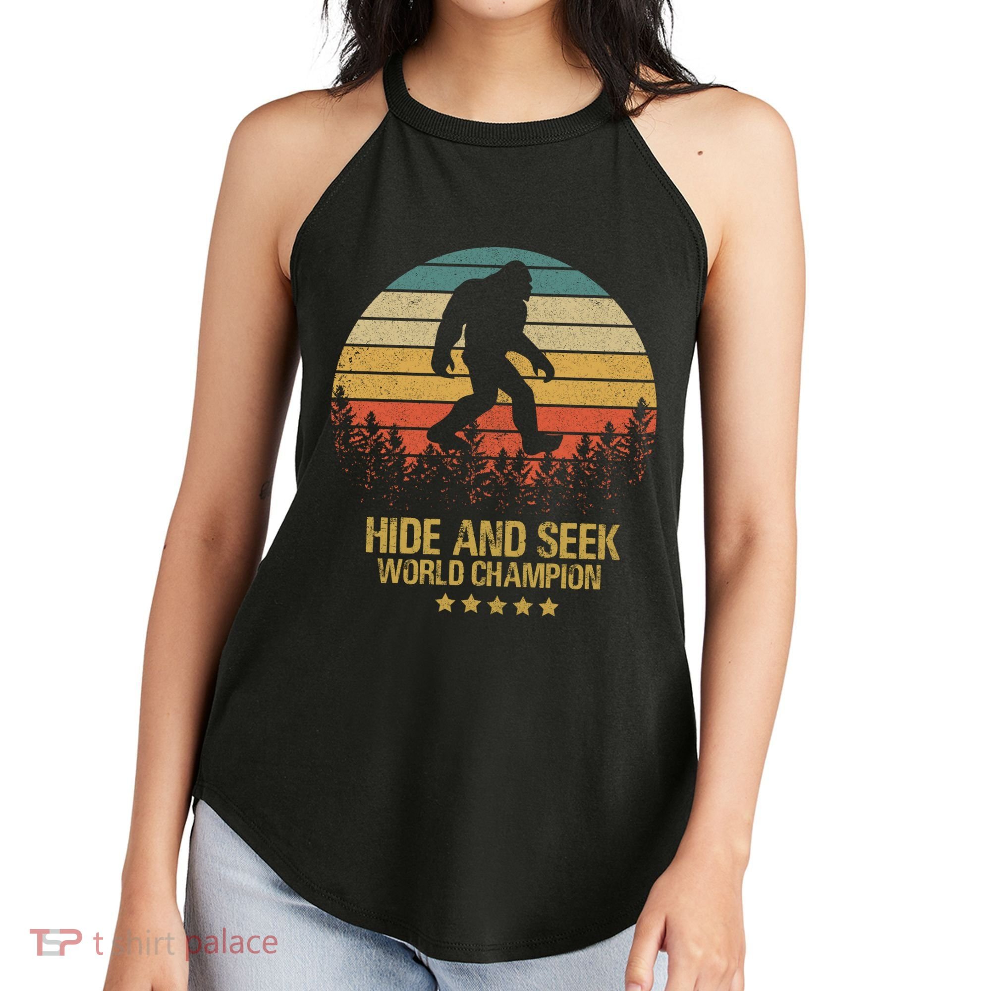 Hide And Seek World Champion Sasquatch Women's Perfect Tri Rocker Tank
