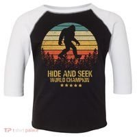 Hide And Seek World Champion Sasquatch Toddler Fine Jersey T-Shirt thumb 0