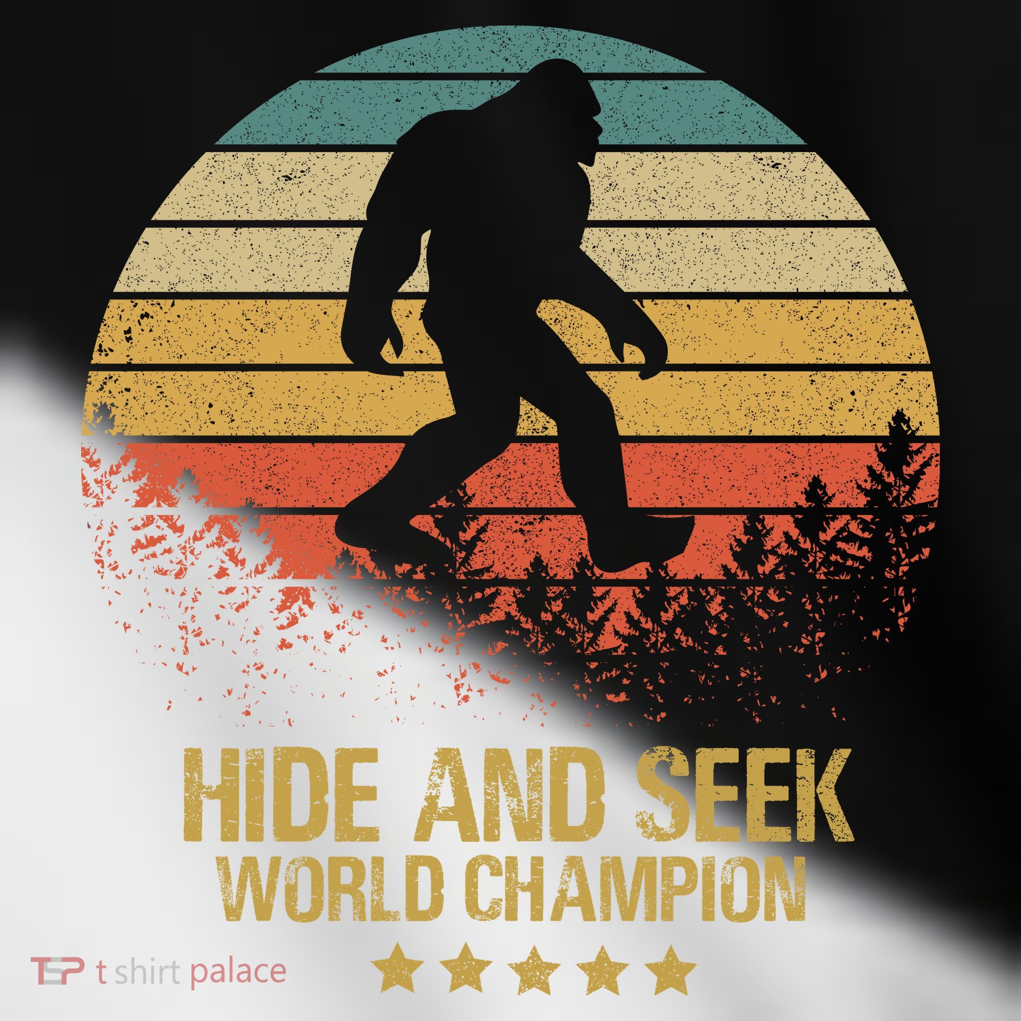 Hide And Seek World Champion Sasquatch Toddler Fine Jersey T-Shirt