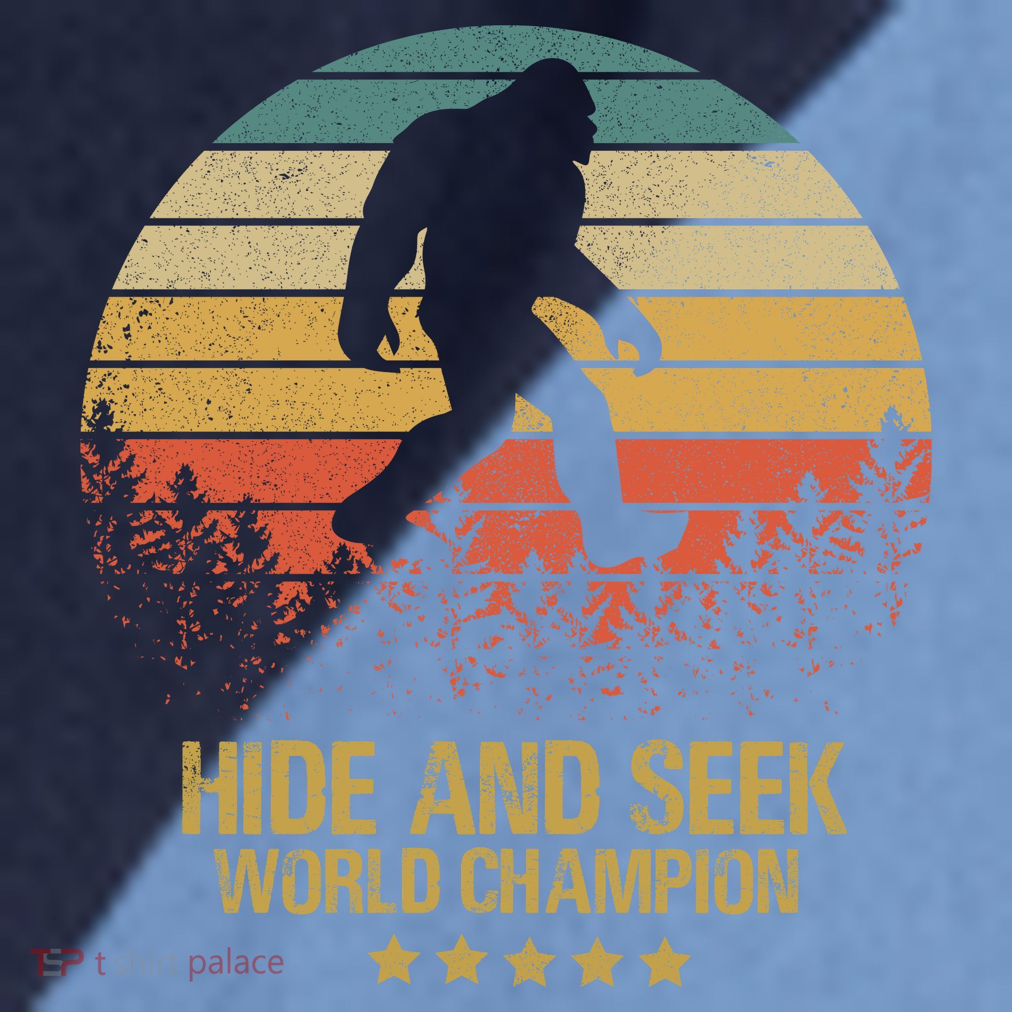 Hide And Seek World Champion Sasquatch Raglan Baseball Sleeve Shirt