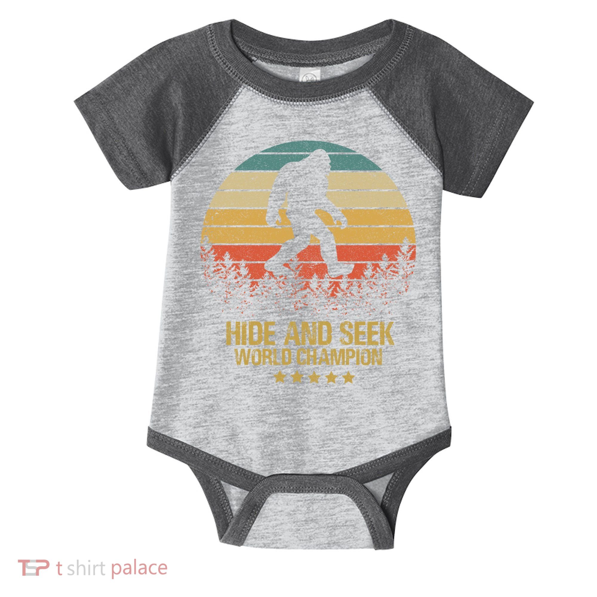 Hide And Seek World Champion Sasquatch Infant Baby Jersey Bodysuit