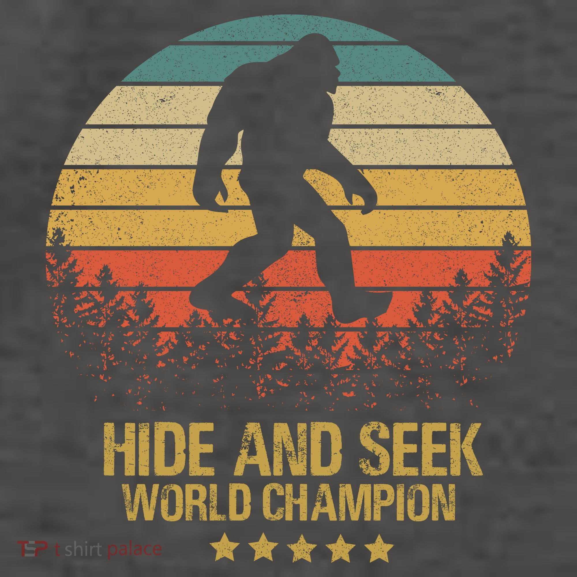 Hide And Seek World Champion Sasquatch Vector Backpack