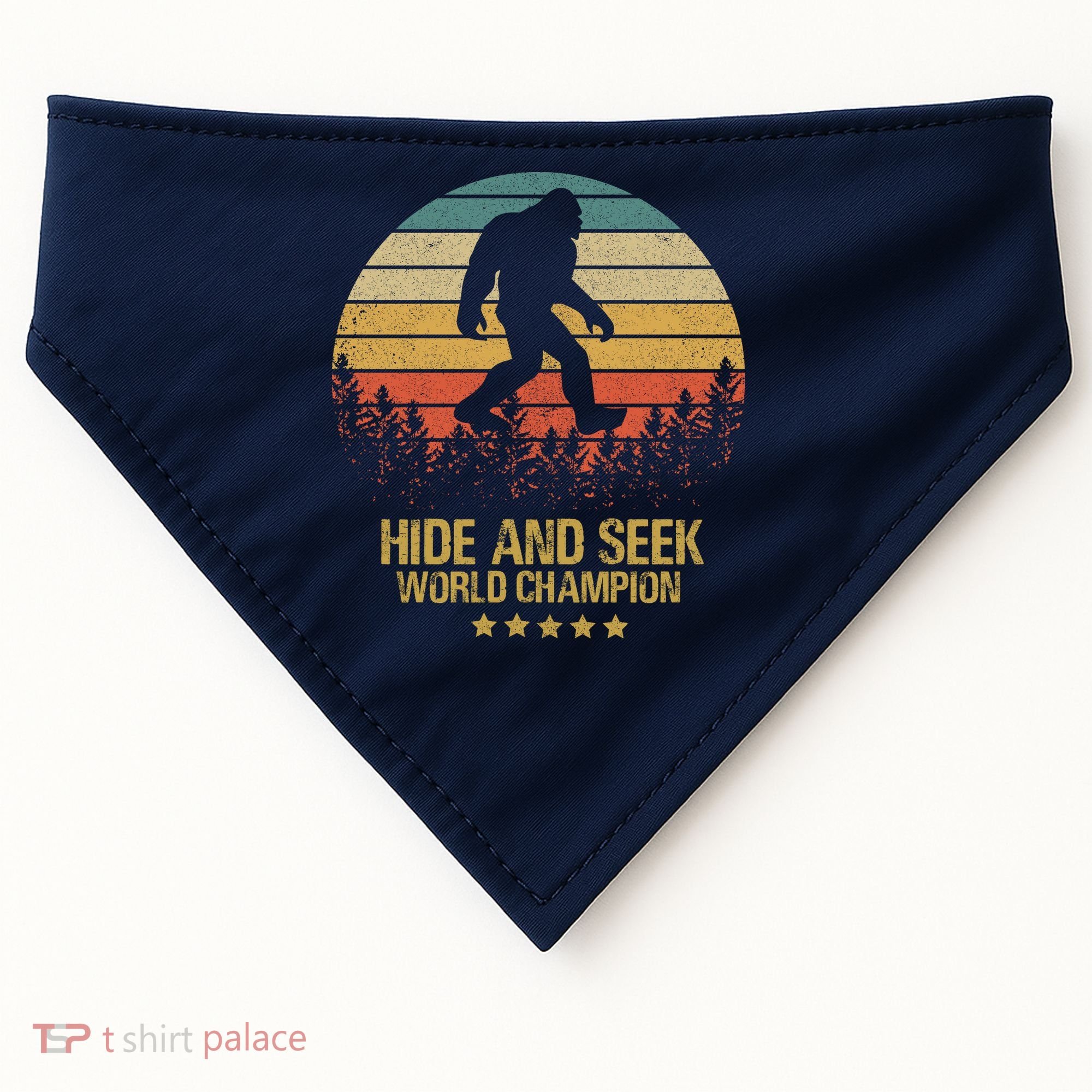 Hide And Seek World Champion Sasquatch USA-Made Doggie Bandana
