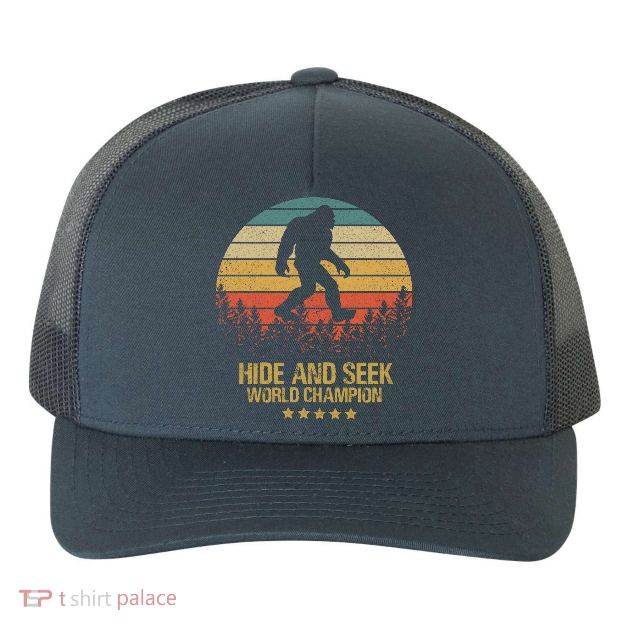 Hide And Seek World Champion Sasquatch Yupoong Adult 5-Panel Trucker Hat