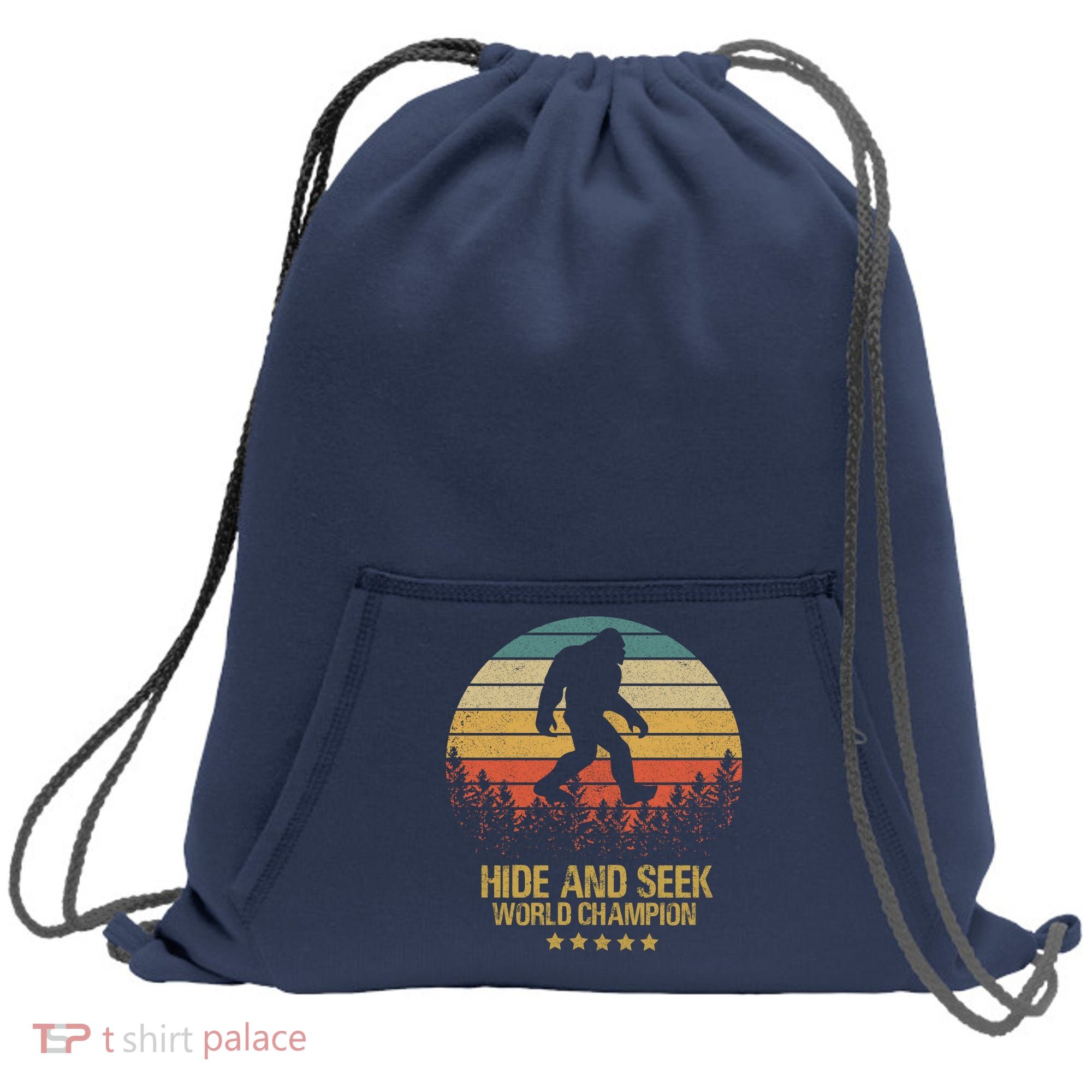 Hide And Seek World Champion Sasquatch Sweatshirt Cinch Pack Bag