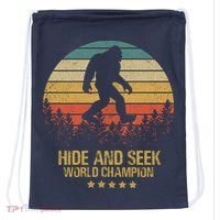 Hide And Seek World Champion Sasquatch Drawstring Bag thumb 0