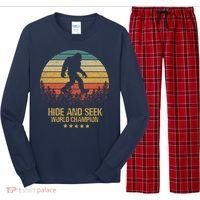 Hide And Seek World Champion Sasquatch Long Sleeve Pajama Set thumb 0