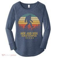 Hide And Seek World Champion Sasquatch Women's Perfect Tri Tunic Long Sleeve Shirt thumb 0