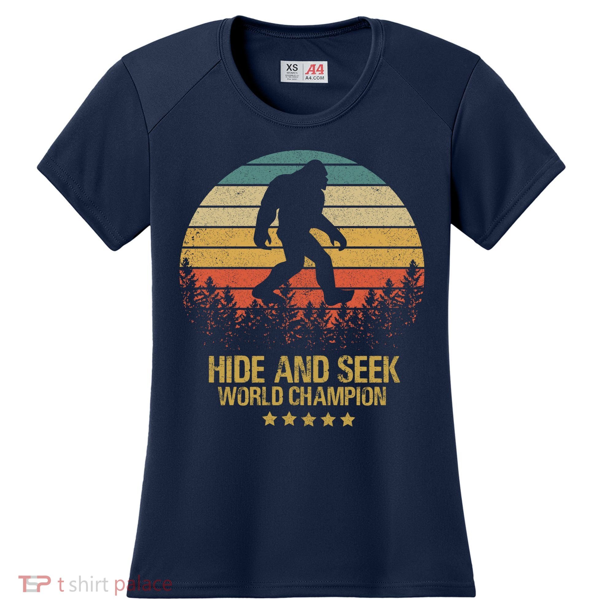 Hide And Seek World Champion Sasquatch Women's Cooling Performance Crew T-Shirt