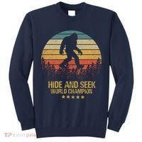 Hide And Seek World Champion Sasquatch Tall Sweatshirt thumb 0