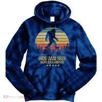 Hide And Seek World Champion Sasquatch Tie Dye Hoodie thumb 0
