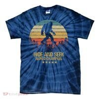 Hide And Seek World Champion Sasquatch Tie-Dye T-Shirt thumb 0