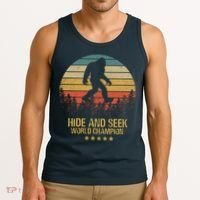 Hide And Seek World Champion Sasquatch Tank Top thumb 3