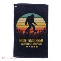 Hide And Seek World Champion Sasquatch Golf Towel thumb 0