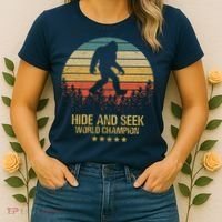Hide And Seek World Champion Sasquatch Women's T-Shirt thumb 2