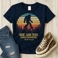 Hide And Seek World Champion Sasquatch Women's T-Shirt thumb 3
