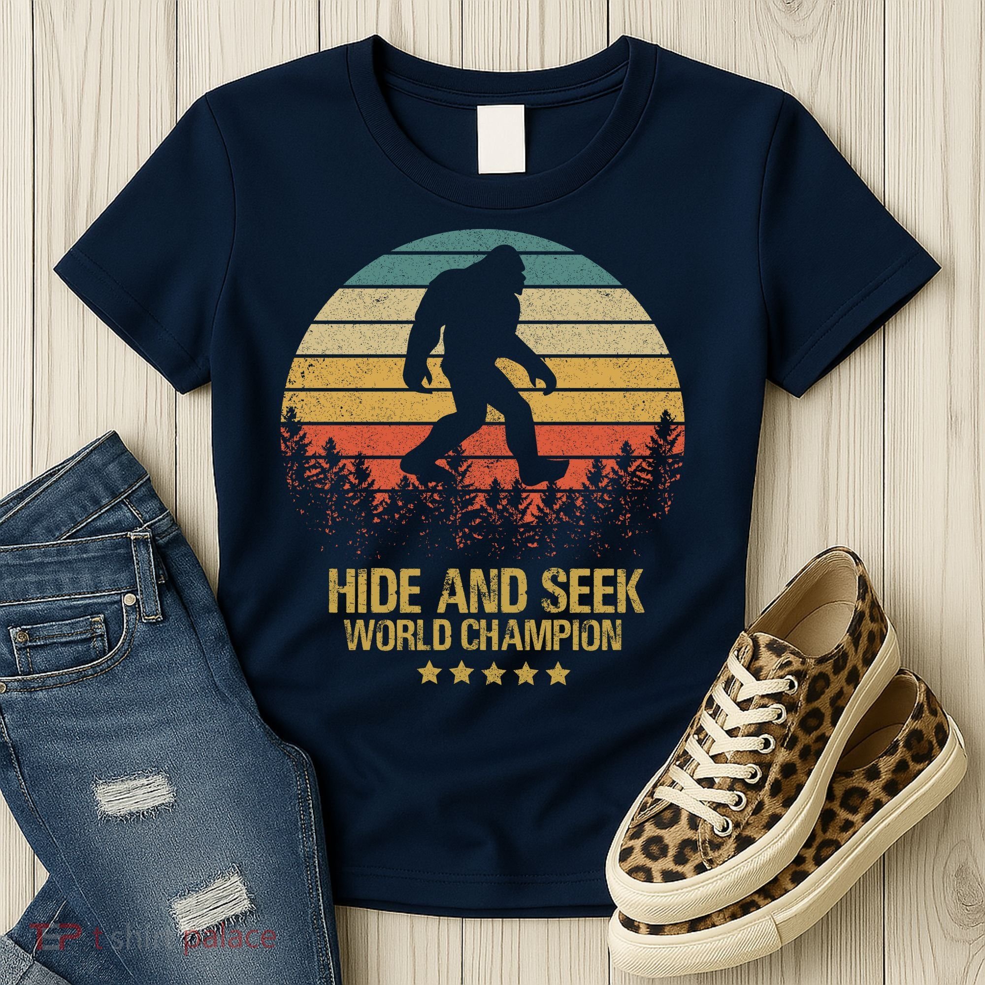 Hide And Seek World Champion Sasquatch Women's T-Shirt