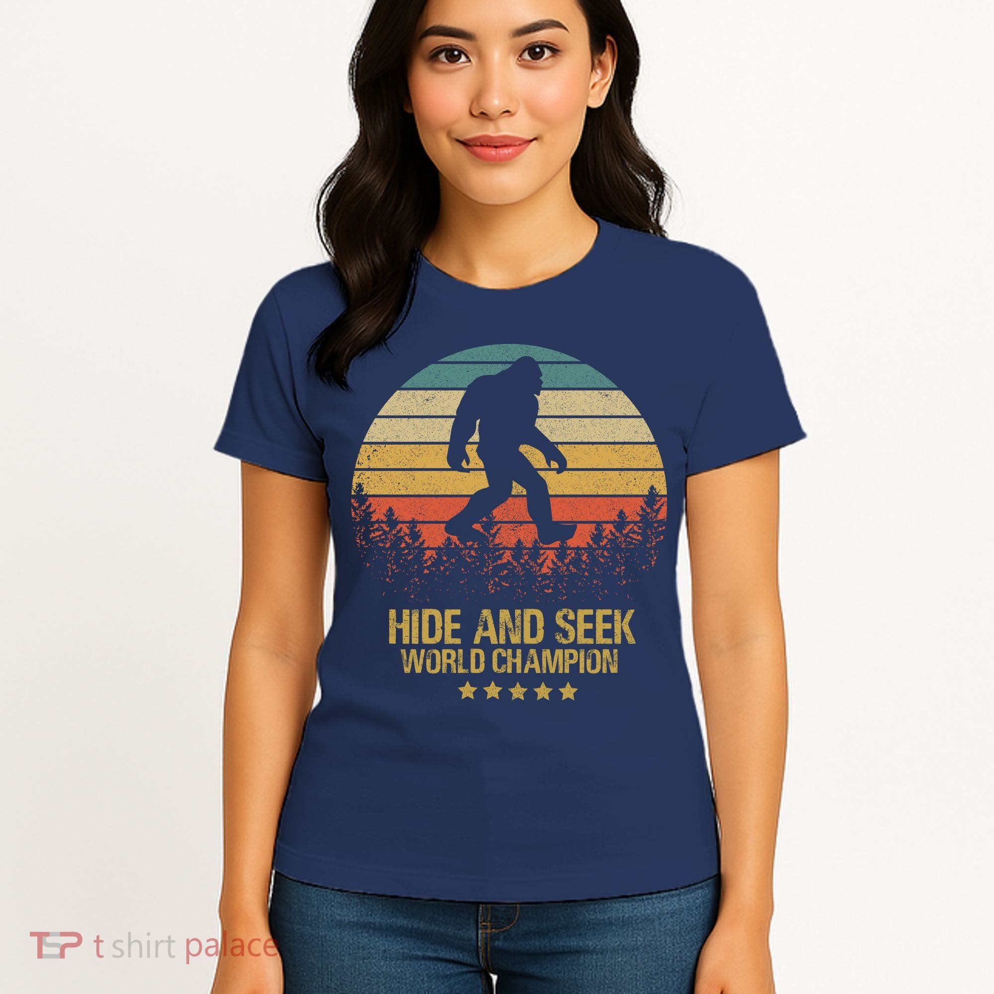 Hide And Seek World Champion Sasquatch Women's T-Shirt
