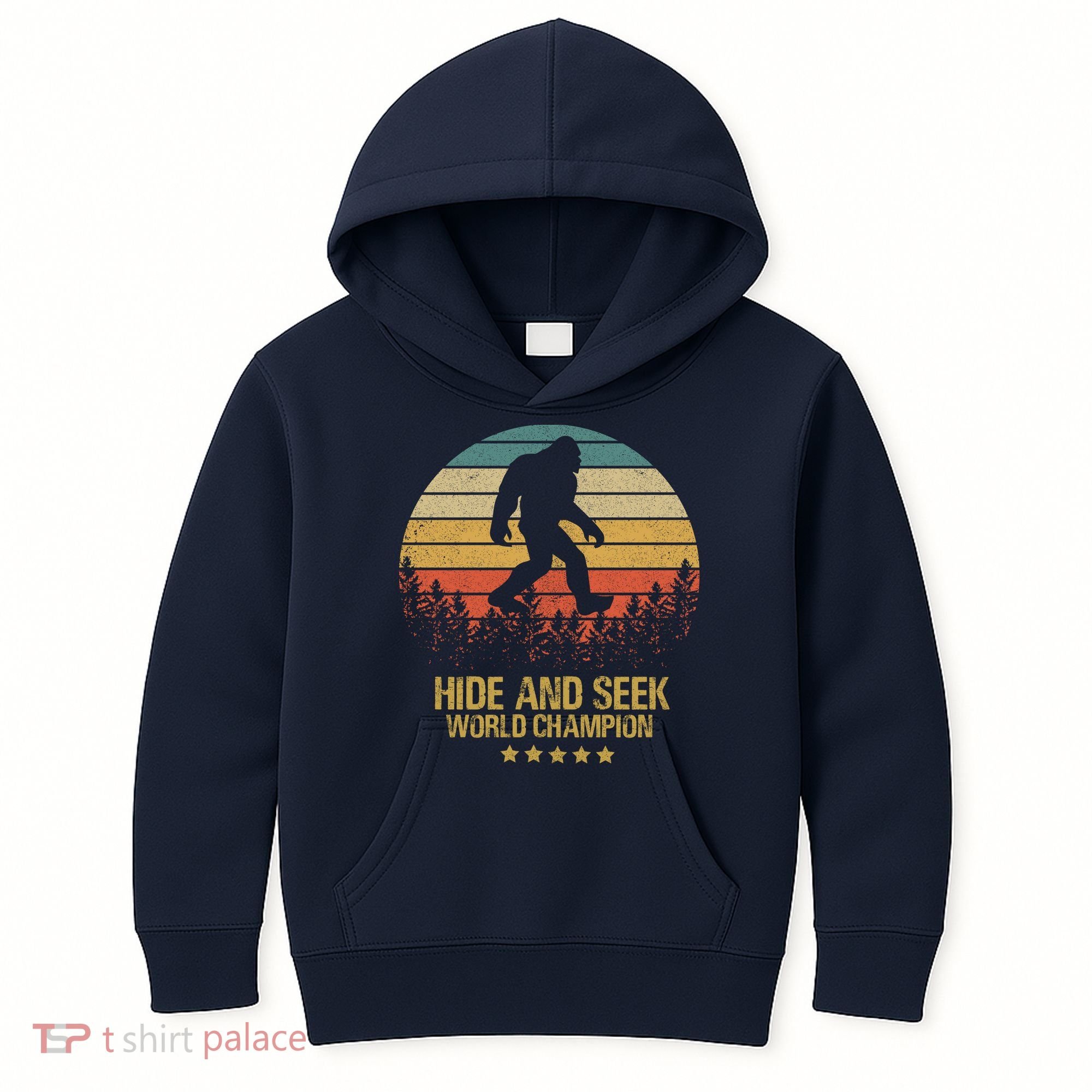 Hide And Seek World Champion Sasquatch Kids Hoodie
