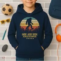 Hide And Seek World Champion Sasquatch Kids Hoodie thumb 2