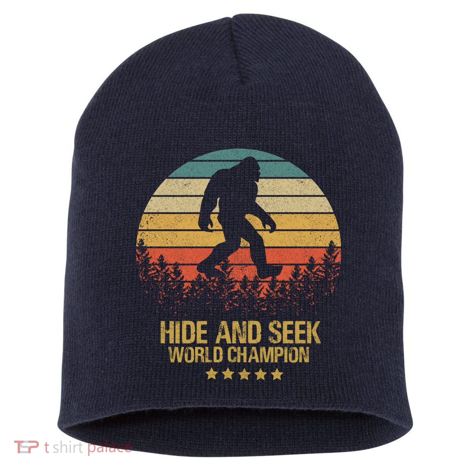 Hide And Seek World Champion Sasquatch Short Acrylic Beanie