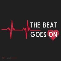 Heart Attack Surgery The Beat Goes On Survivor Rehab Recover Hat thumb 2