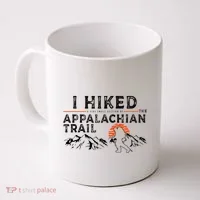 Hiked A Small Section Trail Appalachian Hiker Coffee Mug thumb 0