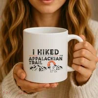 Hiked A Small Section Trail Appalachian Hiker Coffee Mug thumb 3