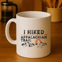 Hiked A Small Section Trail Appalachian Hiker Coffee Mug thumb 4