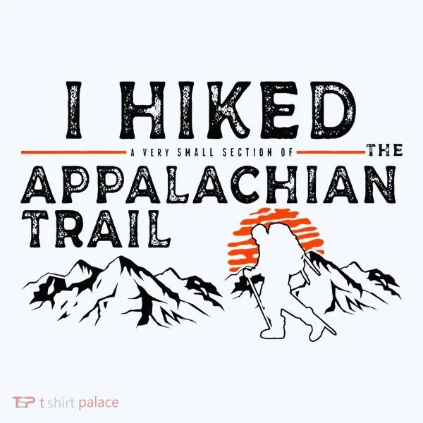 Hiked A Small Section Trail Appalachian Hiker Coffee Mug