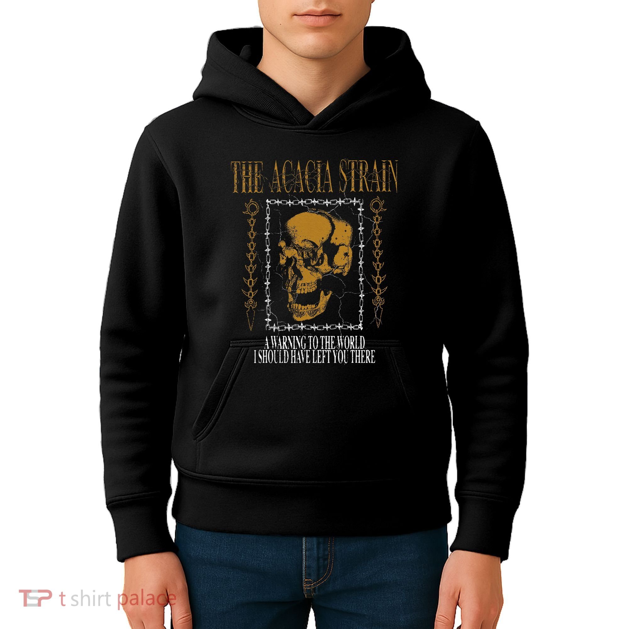 He Acacia Strain A Warning O He World Kids Hoodie
