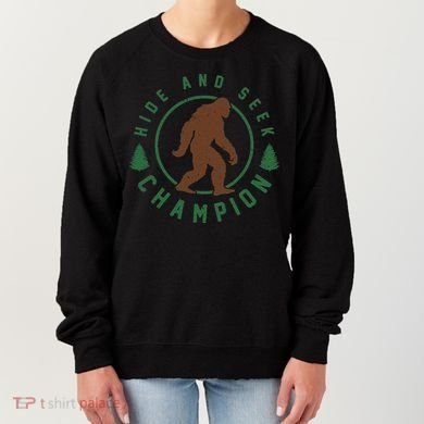 Hide And Seek Champion Sasquatch Big Foot Women's Sweatshirt