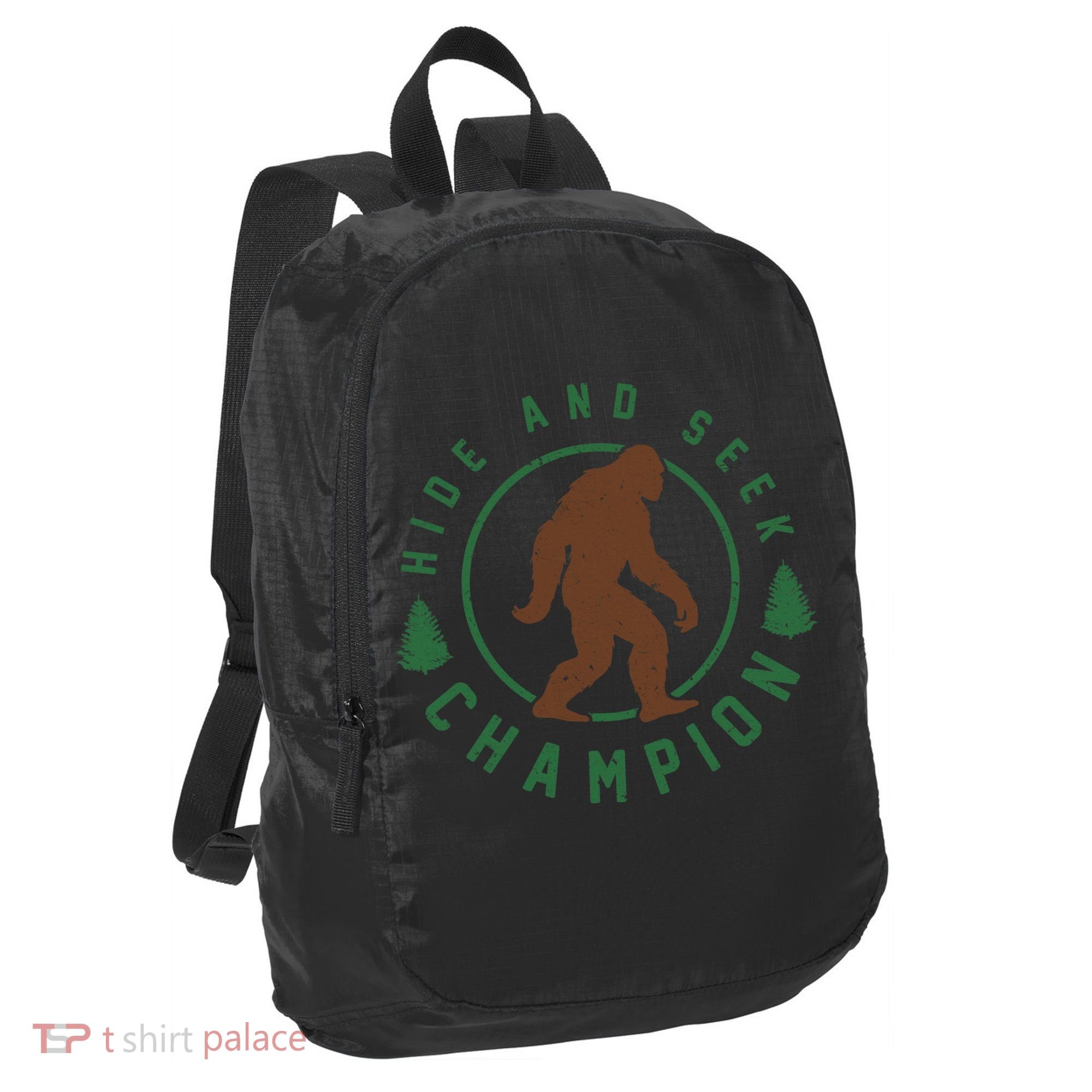 Hide And Seek Champion Sasquatch Big Foot Port Authority Crush Ripstop Backpack