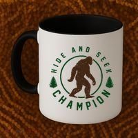 Hide And Seek Champion Sasquatch Big Foot Coffee Mug thumb 2