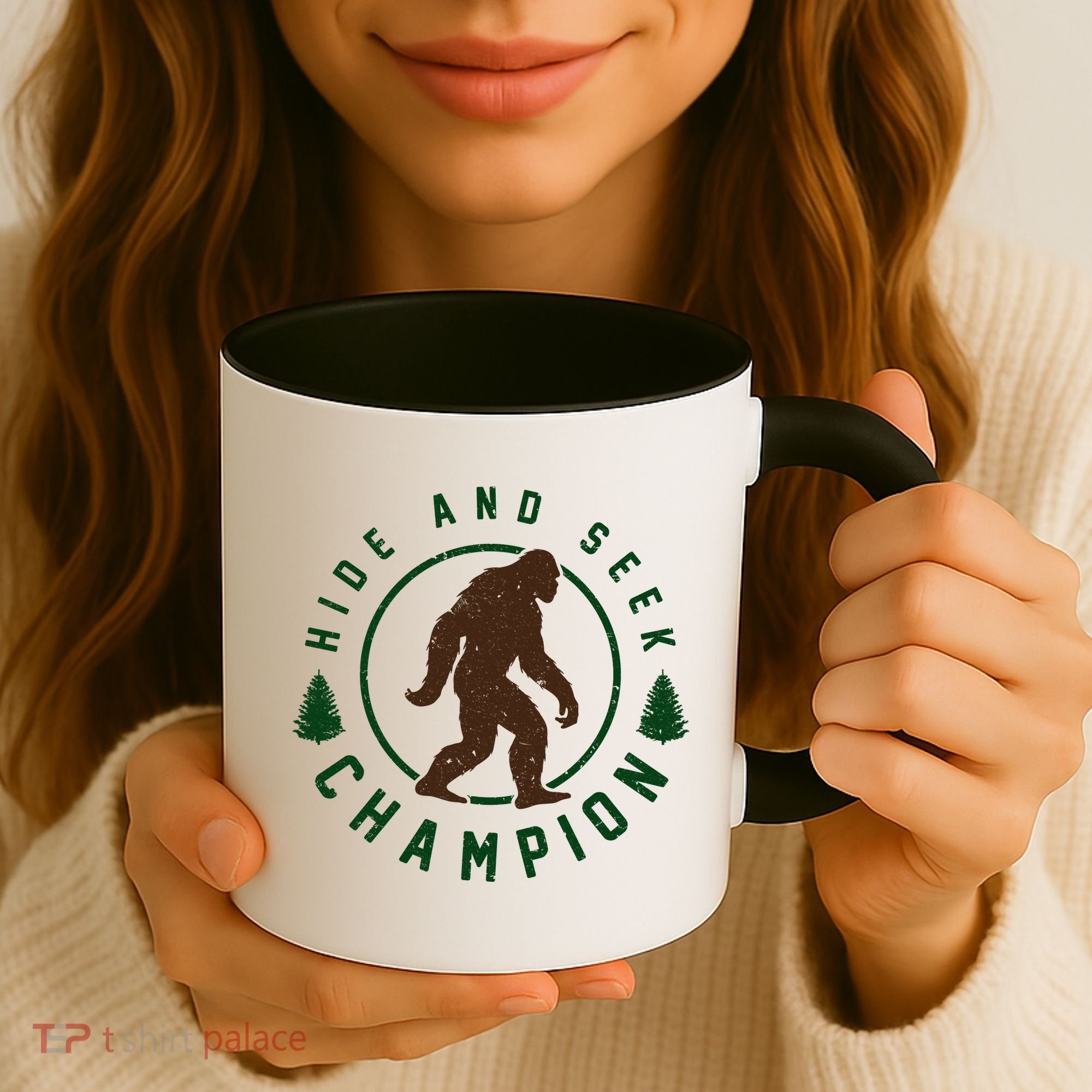 Hide And Seek Champion Sasquatch Big Foot Coffee Mug