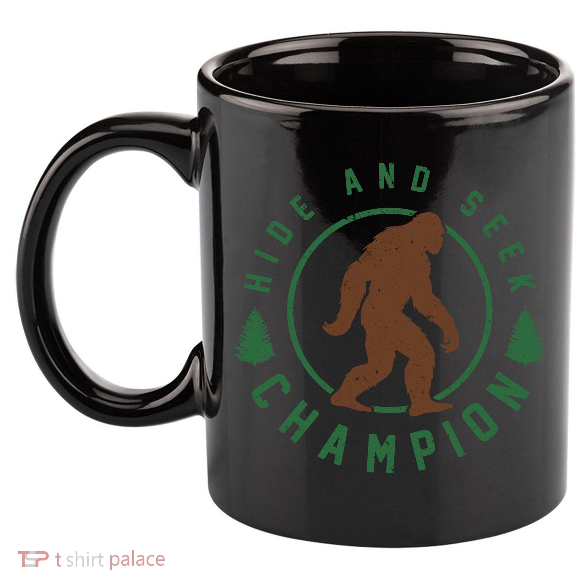 Hide And Seek Champion Sasquatch Big Foot 11oz C Handle Ceramic Mug