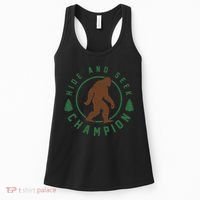 Hide And Seek Champion Sasquatch Big Foot Women's Tank Top thumb 0