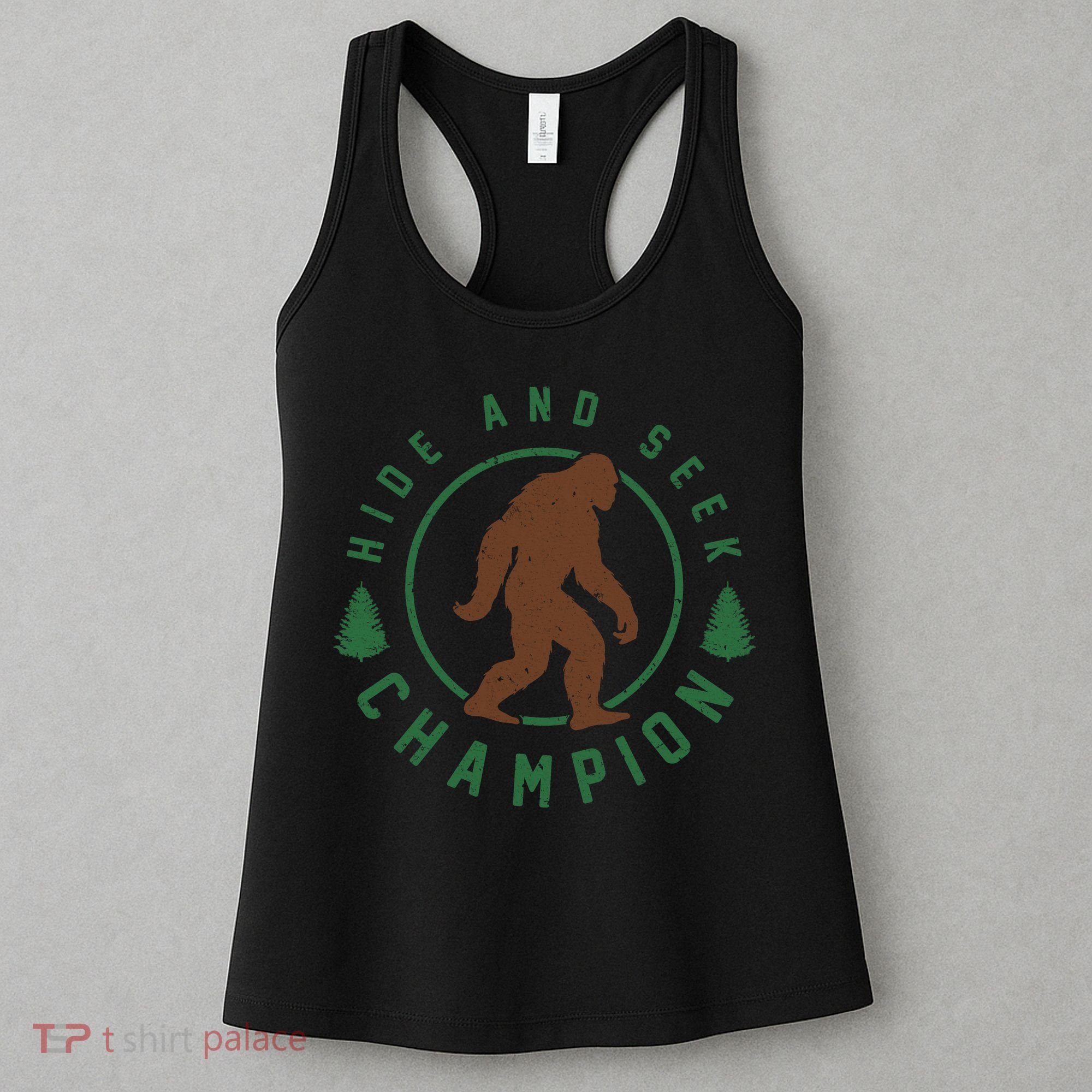 Hide And Seek Champion Sasquatch Big Foot Women's Tank Top