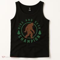 Hide And Seek Champion Sasquatch Big Foot Tank Top thumb 2