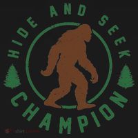 Hide And Seek Champion Sasquatch Big Foot Toddler T-Shirt thumb 4