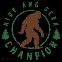 Hide And Seek Champion Sasquatch Big Foot Women's T-Shirt thumb 6